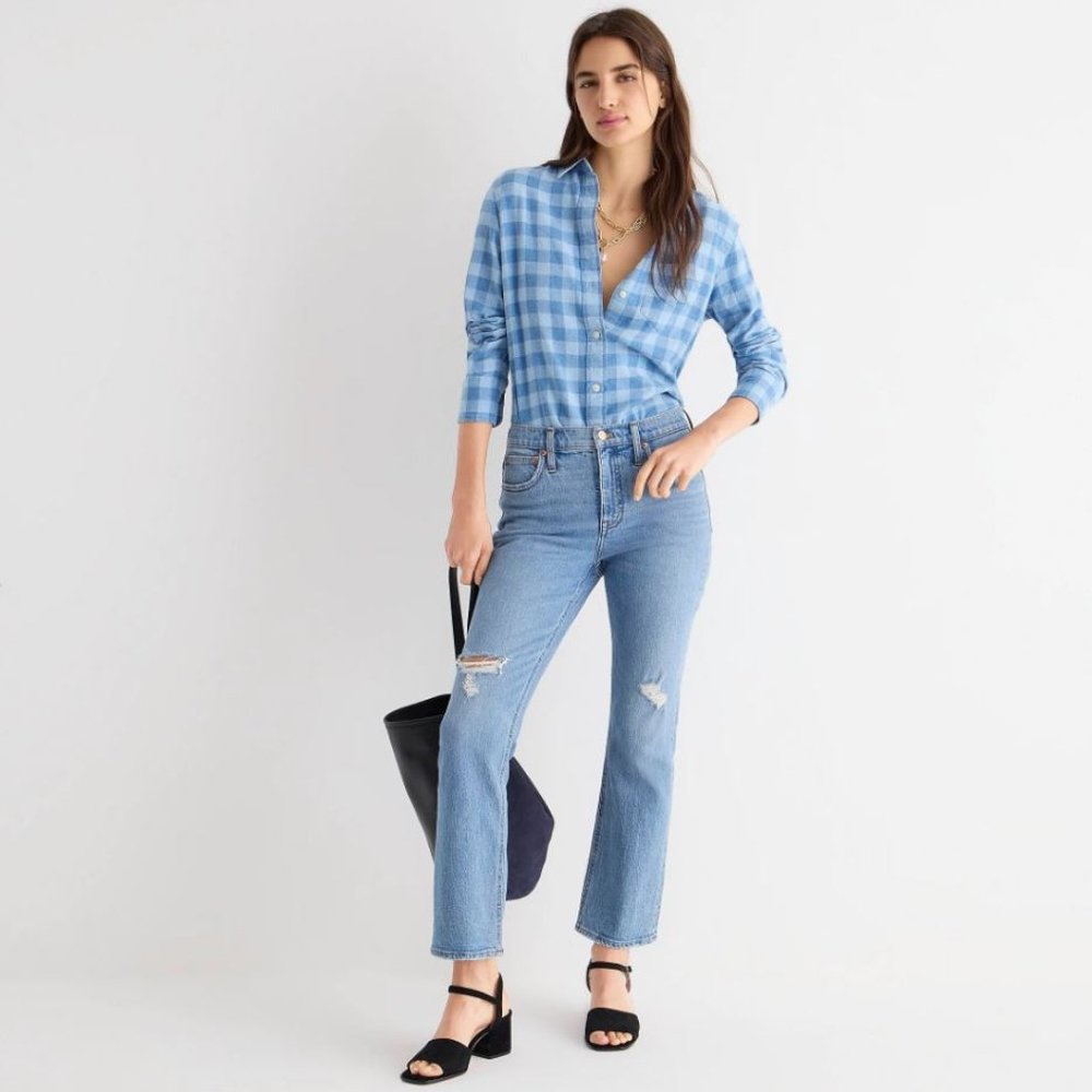 J.Crew 9'' demi-boot crop jean (new w/o tag)